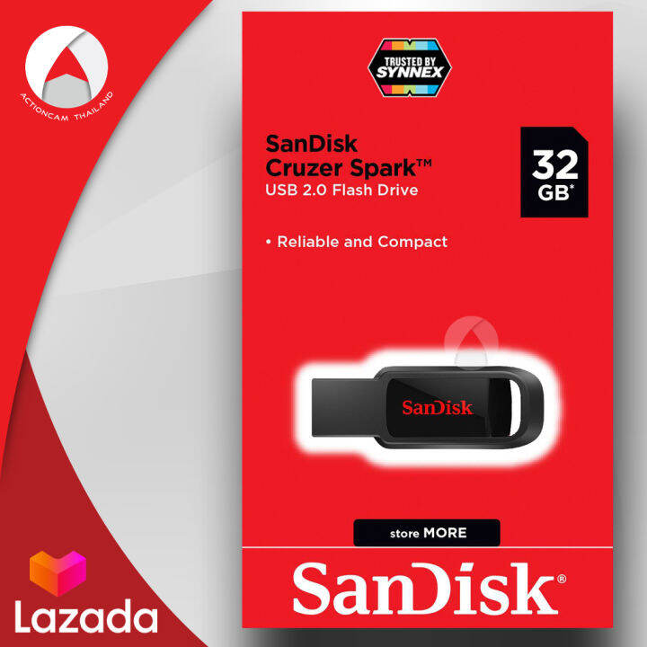 sandisk-cruzer-spark-usb-แฟลชไดร์ฟ-32gb-usb2-0-sdcz61-032g-g35-black-เมมโมรี่-แซนดิส-แฟลซไดร์ฟ-ประกัน-synnex-รับประกัน-5-ปี