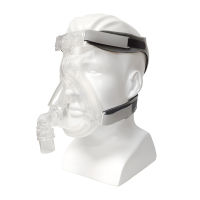 ซิลิโคนเต็มหน้า CPAP หน้ากากสําหรับอัตโนมัติ BIPAP Resmed respironics เครื่อง