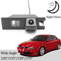 CCD HD AHD Fisheye กล้องมองหลังสำหรับ Alfa Romeo 156 1997-2005รถย้อนกลับที่จอดรถสำรองตรวจสอบ Night Vision