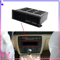 ถาดเก็บของแดชบอร์ดศูนย์สีดำกล่องเก็บของ Cubby สำหรับ Vw Jetta Golf Mk4 Bora Passat B5ชารานทรานสปอร์ตเตอร์ Lupo 3b0857058 1j0857058a