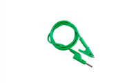 [Gravitechthai] 4mm Banana to Alligator Clip Jack Cable 1 Meter - Green