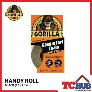Gorilla Duct Tape [4.8cm x 11m] [Black/White]