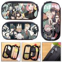 Anime Spy X Family Pencil Bag Women Canvas Anya Smug SPYFAMILY Makeup Bags Portable Pencil Case Teenagers School Supplies Gift