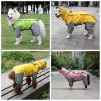 Retriever Dog Raincoat For Small Waterproof Pet Clothes Outdoor Clothing Jackets Coat Apparel Clothes