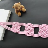 【On Sale】 DVX Divisoria Extension mall 1Pc โพลีเอสเตอร์ผ้าม่าน Tieback Handmade สานผ้าม่านเชือกหัวเข็มขัดจีน Knot ผ้าม่าน Holdback ผ้าพันแผลอุปกรณ์เสริม Home Decor