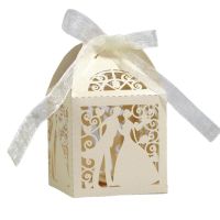 【hot】 25pcs Wedding Bride Bridegroom for Guest Favors Valentines Day Gifts Wrapping Boxes Wholesale