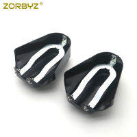 ZORBYZ Chromeblack Bar Shield เพลาล้อหลังสำหรับ Harley Softail Deluxe FLSTN 08-16 FXSTB