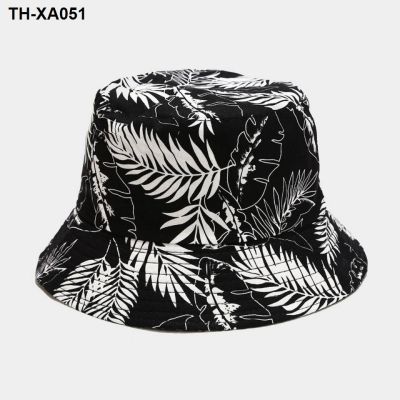 style double-sided wearing spring and autumn summer fisherman hat men women models ins street hipster travel sun