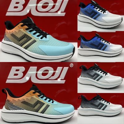 [New 03/2023] BAOJI บาโอจิ แท้100% รองเท้าผ้าใบผู้ชาย bjm769
