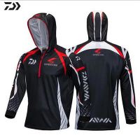 เสื้อตกปลา Daiwa มีฮูด ป้องกัน UV