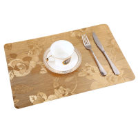 Hot 1PC PVC Table Placemats Kitchen Coasters Stand Hot Non-Slip Pot Holder Heat Insulation Plastic Tableware Dining Table Mats