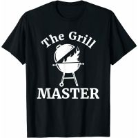 เสื้อยืด พิมพ์ลาย The Master Of Grilling Funny Barbecue สําหรับบาร์บีคิว  GP1D