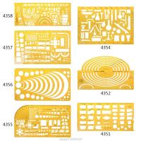 K Resin Drawings Template Ruler For Physical Chemical Instrument Measuring Tool  Jy23 21 Dropship Rulers  Stencils