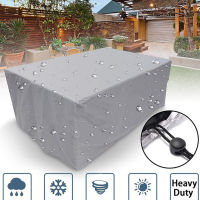 ผ้าคลุมเฟอร์นิเจอร์ผ้าคลุมกันฝุ่น Windproof Multi-Sizes Table Protector