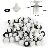 【hot】✟  50Pcs Fastener Retaining Door Panel Interior Screw Rivet