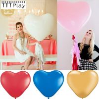 Wedding Decoration Balloons 36 Inch 90cm Jumbo Heart Shape Latex Helium Balloon Giant Wedding Anniversary Party Balloon Supplies Balloons