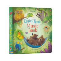 Usborne quiet time music book children sleep English story picture book music accompaniment sound book English original imported childrens book