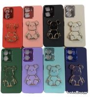 (พร้อมส่งจากไทย) เคส Huawei เคสกำมะหยี่โครเมี่ยมกล้องหมี Y7P(19) Y7P(18) Y9(19) Y70