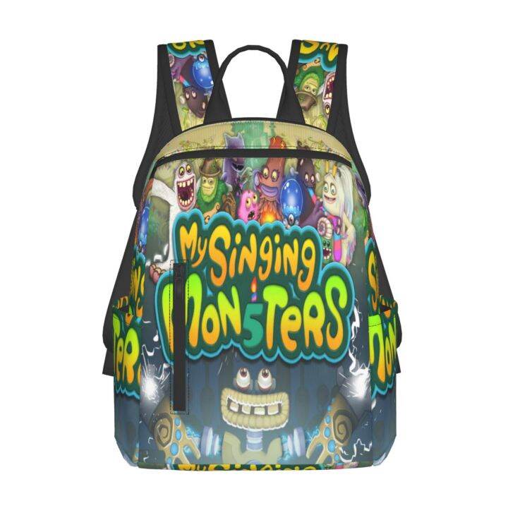 My Singing Monsters Lightweight Backpack Outdoor Travel Sports Kids ...