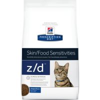 ห้ามพลาด สินค้า ส่งฟรี Hills Skin/Food Sensitivities z/d อาหารสำหรับแมวแพ้อาหาร ขนาด 1.81 kg.