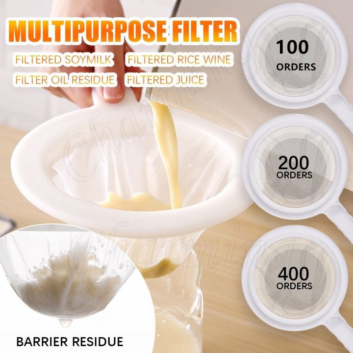 Strainer 过滤网 Kitchen Nylon Mesh Filter/Penapis Mesh Nilon Dapur ...