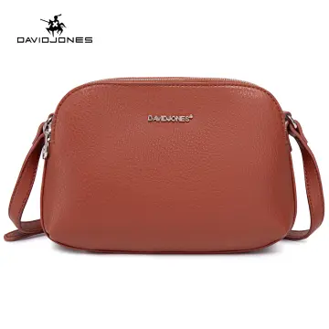 Sunset Glow David Jones Paris sling bag for women leather shoulder bag  ladies handbag crossbody bag 2023 FBL