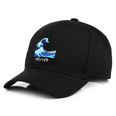 unisex adjustable Japn Sea Wave embroidery baseball Cap Hats Cotton Katsushika Hokusai Caps Kanagawa surf snapback hats gorra