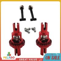 Pelaso 2x ด้านหน้าและด้านหลังโลหะ Differential สำหรับ Wltoys 1/28 284161 284131 K969 K989