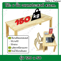 [สินค้าใหม่] Home26 โต๊ะ ชั้นวางทีวี รุ่น 120x50 โต๊ะนั่งพื้น โต๊ะทำงาน โต๊ะอาหาร โต๊ะไม้ยางพารา โต๊ะอเนกประสงค์