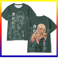 Aking Dress Up Darling เสื้อยืด Anime Manga Girls พิมพ์ 3D Street Wear เด็กเสื้อยืด เสื้อผ้าผู้ชายแฟชั่นพลัสขนาดเสื้อยืด XS-5XL