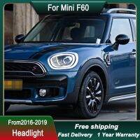 ไฟหน้ารถสำหรับ BMW Mini F60 Countryman 2016-2019อัพเกรดเป็น LED ไฟท้ายไฟฉายคาดศีรษะไฟฉายคาดศีรษะ DRL ไฟหน้าประกอบ