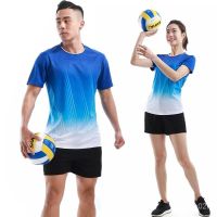 ♚﹉✟ DD?Gas Volleyball Clothes Suit Mens and Womens Customized Competition Team Uniform Jersey Training Clothing Group Purc