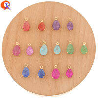 Cordial Design 50Pcs Jewelry AccessoriesCZ PendantHand MadeDrop ShapeEarrings FindingsDIY Jewelry MakingCrystal Charms