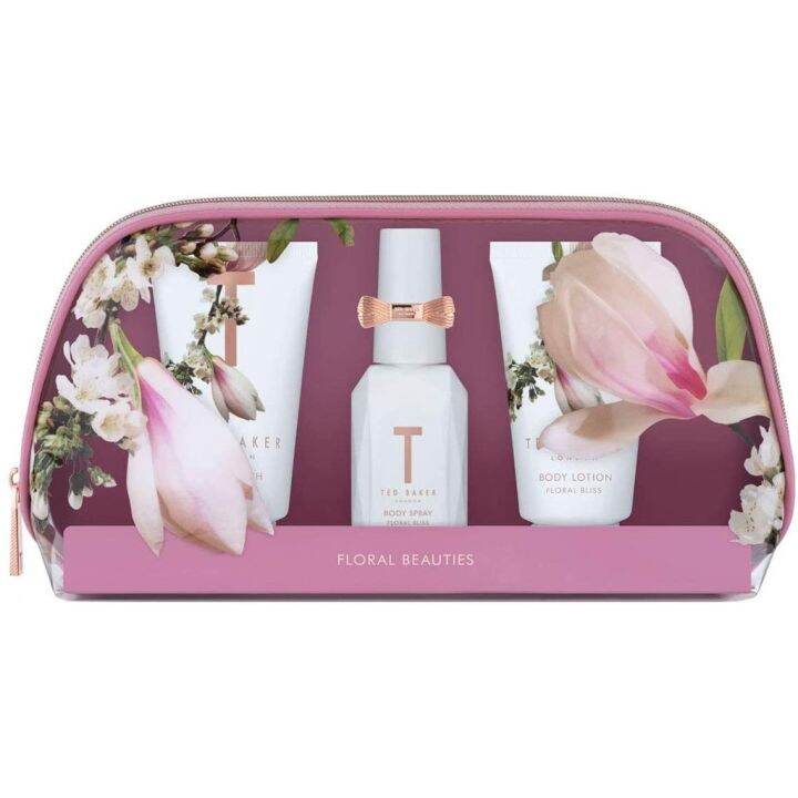 Ted Baker Body Spray Body Wash Body Lotion/Hand Cream Travel Gift Set
