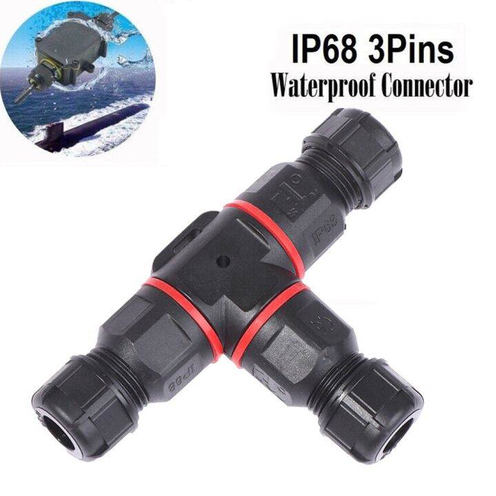 Waterproof Electrical Wire T Connector M20 Waterproof Cable Connector 3