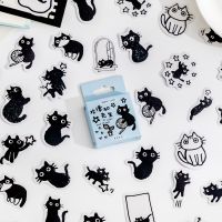 hot！【DT】✠  45pcs Kawaii Little Boxed Stickers Scrapbooking Label Diary Stationery Album Planner