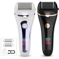 ZZOOI Electric Foot File Grinder Dead Dry Skin Callus Remover Rechargeable Feet Pedicure Tool Foot Care Tools for Hard Cracked Clean 2