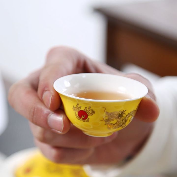 ขายเฉพาะจุดชุดน้ำชาสำหรับใช้ในบ้านครบชุด-ชุดน้ำชากังฟูเซรามิก-กาน้ำชาแต่งงานฝาถ้วยชาพิธีชงชาเครื่องชงชา