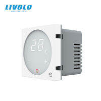 Livolo เทอร์โมสตัท EU รับประกัน Ymzn20 (ไม่มีโลหะ) อุปกรณ์ทำความร้อนไฟฟ้ากระแสสลับ110-250โวลต์พร้อมเซ็นเซอร์ภายนอก