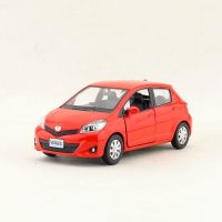 RMZ City Toy Vehicle Diecast Model 1:36 Scale TOYOTA Yaris Vitz Pull Back Doors Openable Car Educational Collection Gift Kid Die-Cast Vehicles