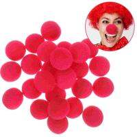 Nose Clown Red Costume Sponge Cosplay Circus Props Carnival Accessories Noses Supplies Dog Jester Foam Up Dress Fake Rudolph