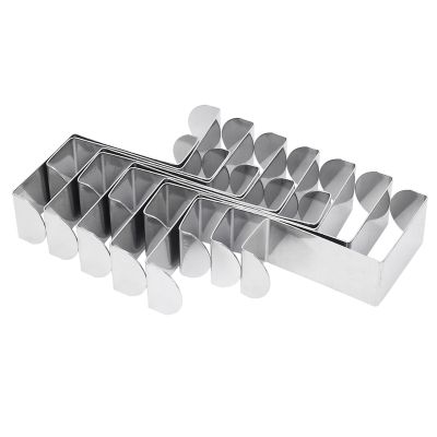 Pack of 12 Stainless Steel Over Door Hooks Hanger Over Cupboard Hooks Drawer Hook for Office and Kitchen (2cm to 4.5cm Door or Drawer)