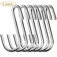 5 pack Hooks  Small Hooks for Hanging Kitchenware Pans Pots Utensils Clothes Bags Towels