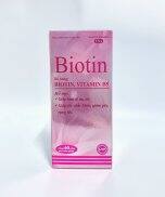 Viên Uống Biotin Bổ Sung Biotin, Vitamin B5- Giúp Giảm Rụng Tóc