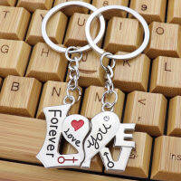 Creative Love คู่พวงกุญแจผู้หญิงกระเป๋าจี้อุปกรณ์เสริมกิจกรรมวันวาเลนไทน์ Keyring Gift