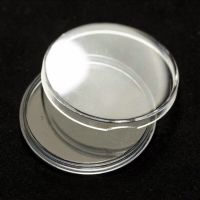 ；‘。、’ Hot! 10Pcs Clear Coin Holder Dia 40Mm Capsules Cases Round Storage Ring Plastic Boxes 10 X Coin Capsules