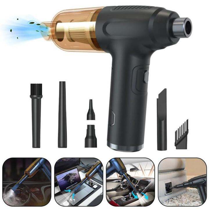 Computer Vacuums Cleaner Electric Cordless Air Duster 5000 RPM 2 Speed