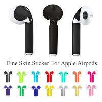 ﺴ Dust Guard Earbuds Protective Cover Fine Skin Sticker For Apple Airpods Air Pods Earphone Sticker Earphone Accessories