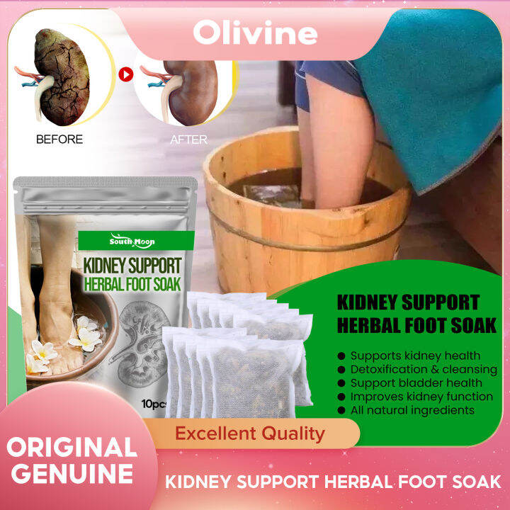 South Moon Herbal Foot Soak Ainage Ginger Foot Soak Bath Lymphatic Foot