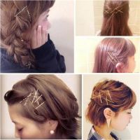 10PC Gold Hair Clips Summer FLadies Girls Wave Hairpins Styling Accessories Salon Invisible Hair Clips